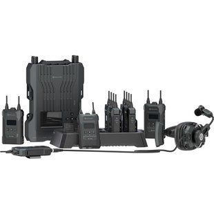 Hollyland Solidcom M1 Pro бездротова інтерком-система з гарнітурою Dual-Ear (на 8 персон) (Full-Duplex, 1.9 GHz)
