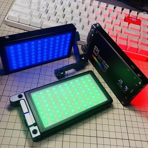 Накамерный LED свет BOLING Vlogger BL-P1 mini RGBW