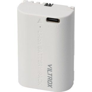 Акумулятор Viltrox Weeylite TLP-E6 Rechargeable Lithium-Ion Battery with USB-C Charging Port (7.4V, 2400mAh)