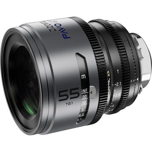 DZOFILM PAVO 55mm T2.1 2x анаморфный фикс объектив