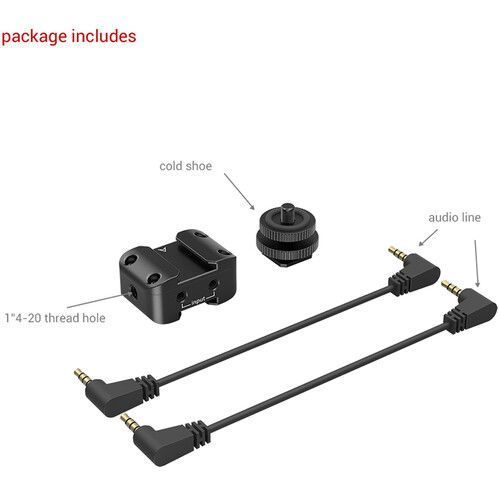 Держатель для беспроводного микрофона SmallRig Two-in-one Bracket (2996)