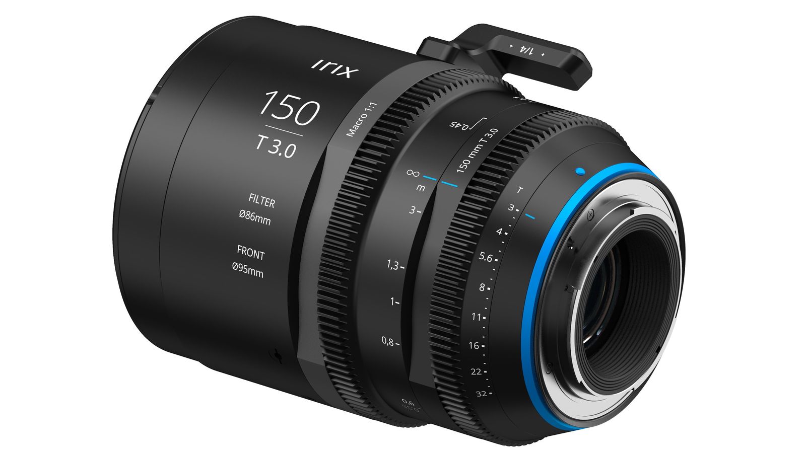 Объектив IRIX 150mm T3.0 Macro 1:1 Cine Lens (ARRI PL, Meters, Black)