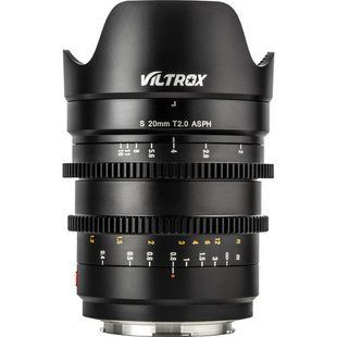 Объектив Viltrox S 20mm T2.0 Cine Lens (для Panasonic/Leica L-Mount)