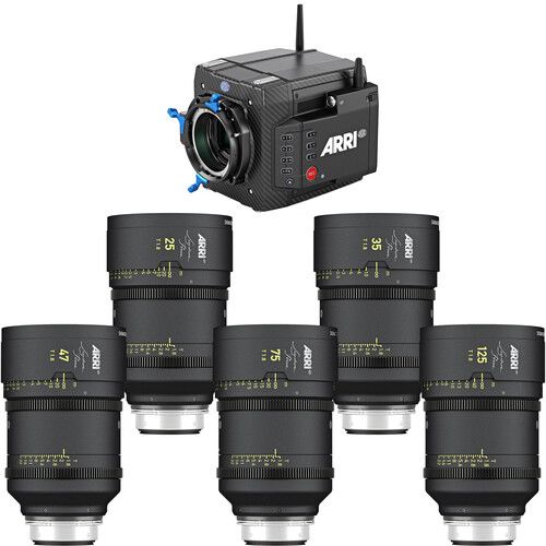 Камера ARRI 5 x Signature Primes & ALEXA Mini LF Ready to Shoot (Meters, Set V)