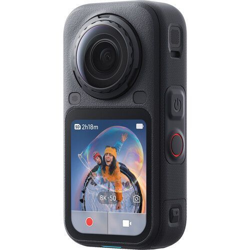 Панорамная экшн-камера Insta360 X6 360 8K (Essentials Bundle Midnight Black)