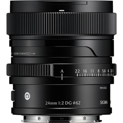 Об'єктив Sigma 24mm f/2 DG Contemporary E mount (для Sony)