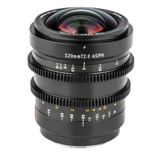 Объектив Viltrox S 20mm T2.0 Cine Lens (для Sony E-Mount)