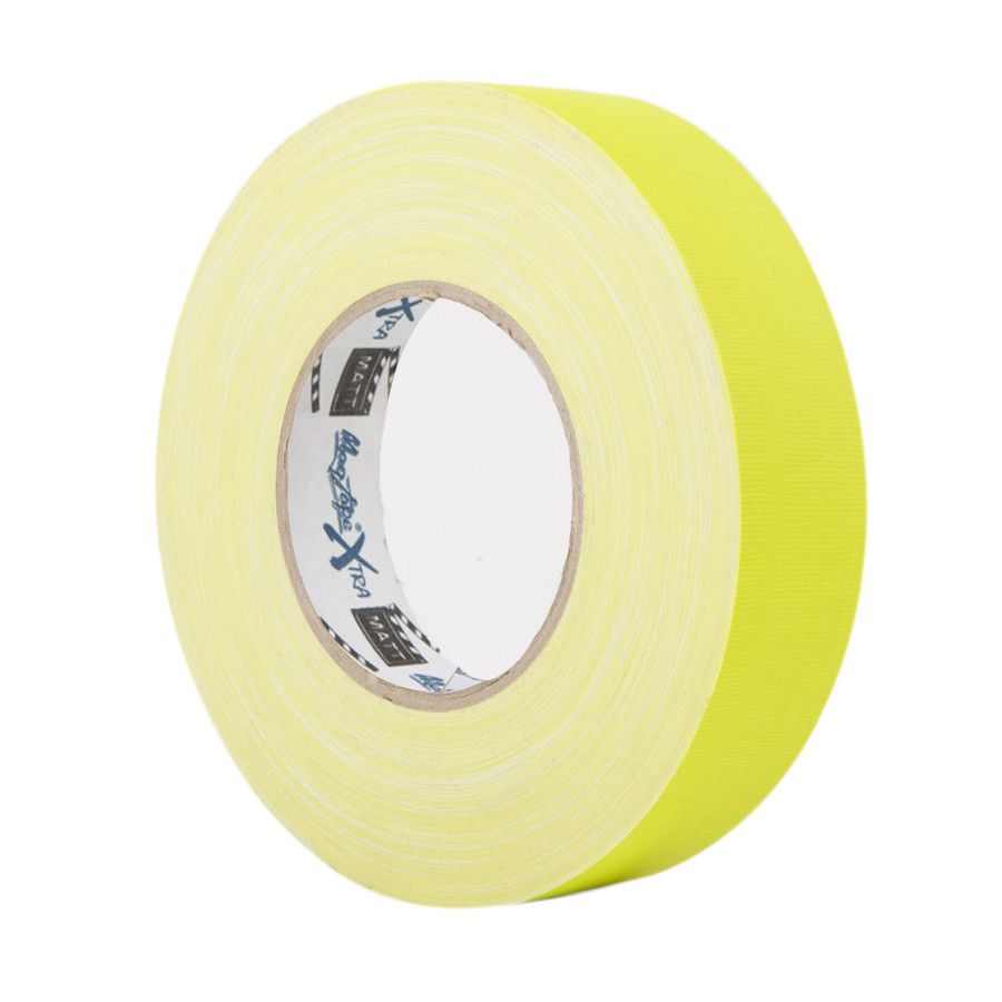 Матова клейка стрічка Le Mark MAGTAPE™ XTRA MATT Neon Yellow 19mm х 25m (MATTCTME19NYE25)