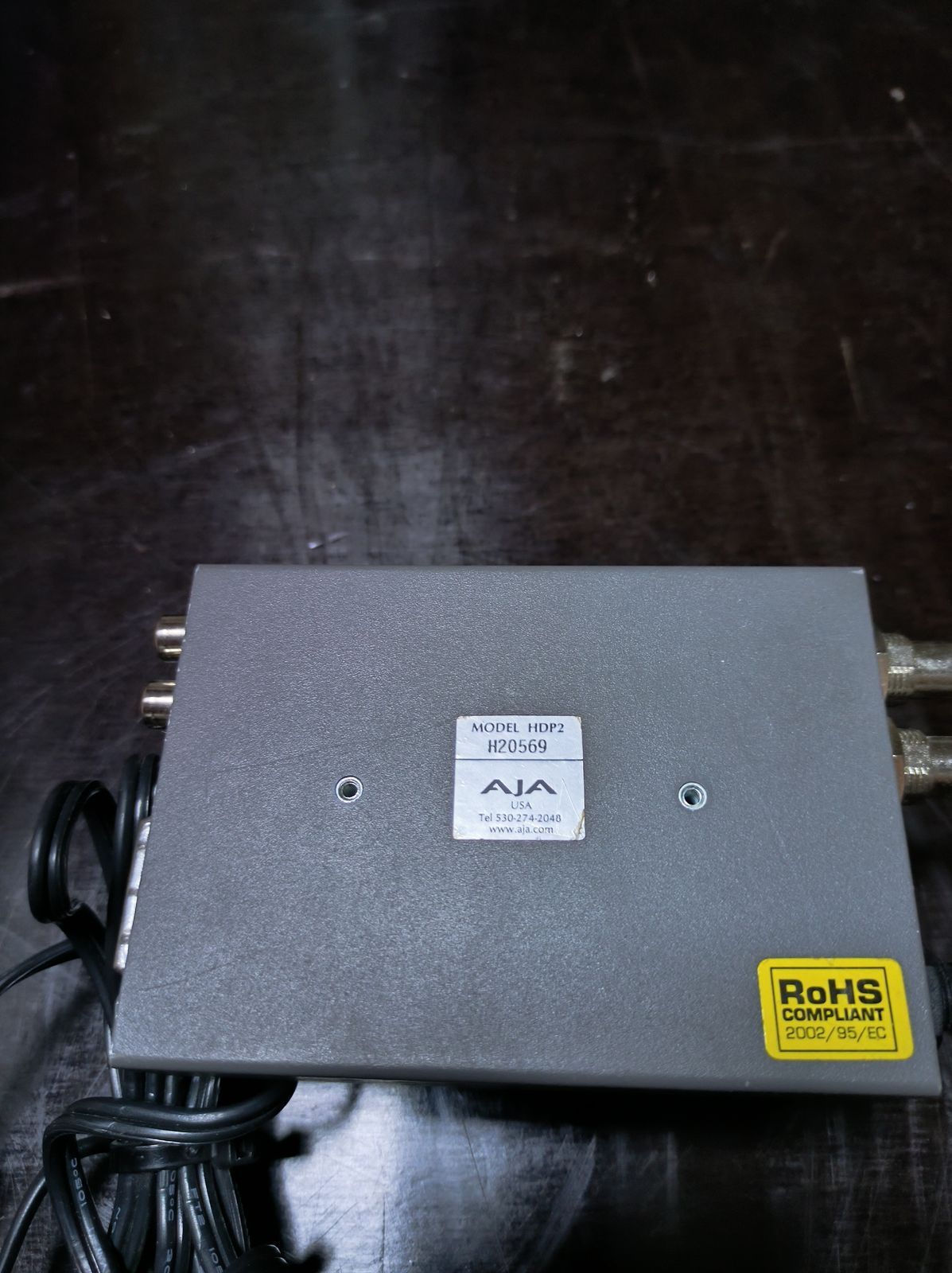 Конвертер AJA HDP2 HD-SDI/SDI в DVI-D и аудио (б/у)