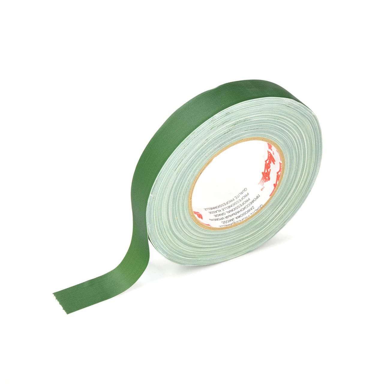 Матова клейка стрічка Le Mark MAGTAPE™ MATT Tape Cloth LM 500 25mm X 50m Green (CT50025G)