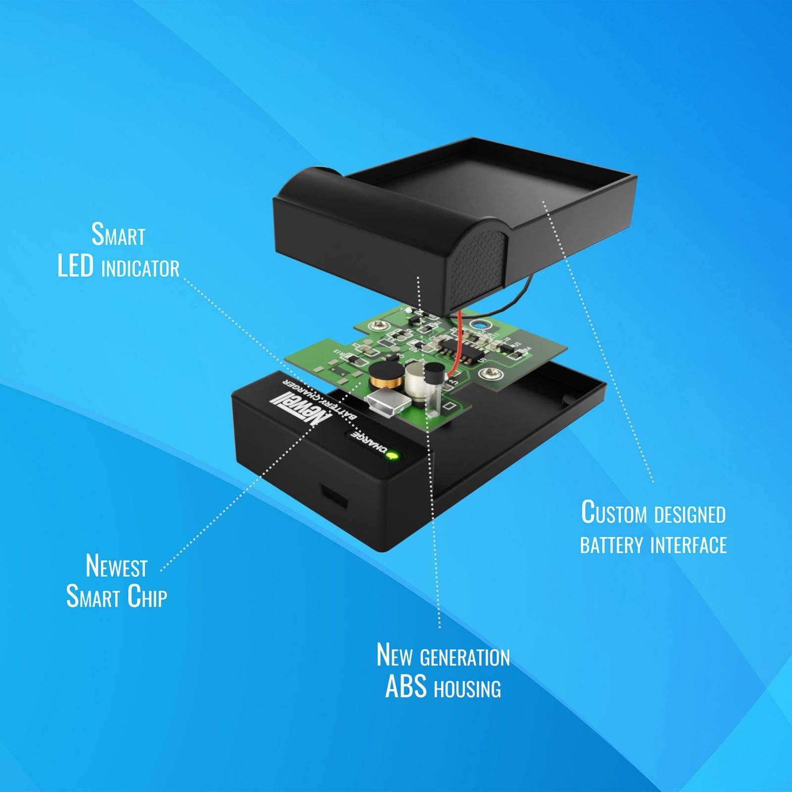 Зарядний пристрій Newell DC USB charger для Sony NP-F, NP-FM (NL1772)