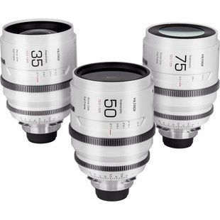 Комплект об'єктивів Viltrox EPIC Anamorphic 35mm/50mm/75mm T2.0 1.33X (для L Mount)