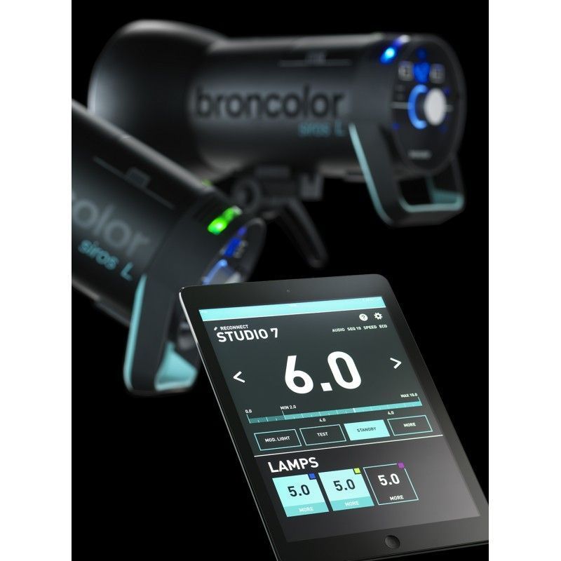 Набор студийных вспышек Broncolor Siros L 800Ws 2-Light Outdoor Kit