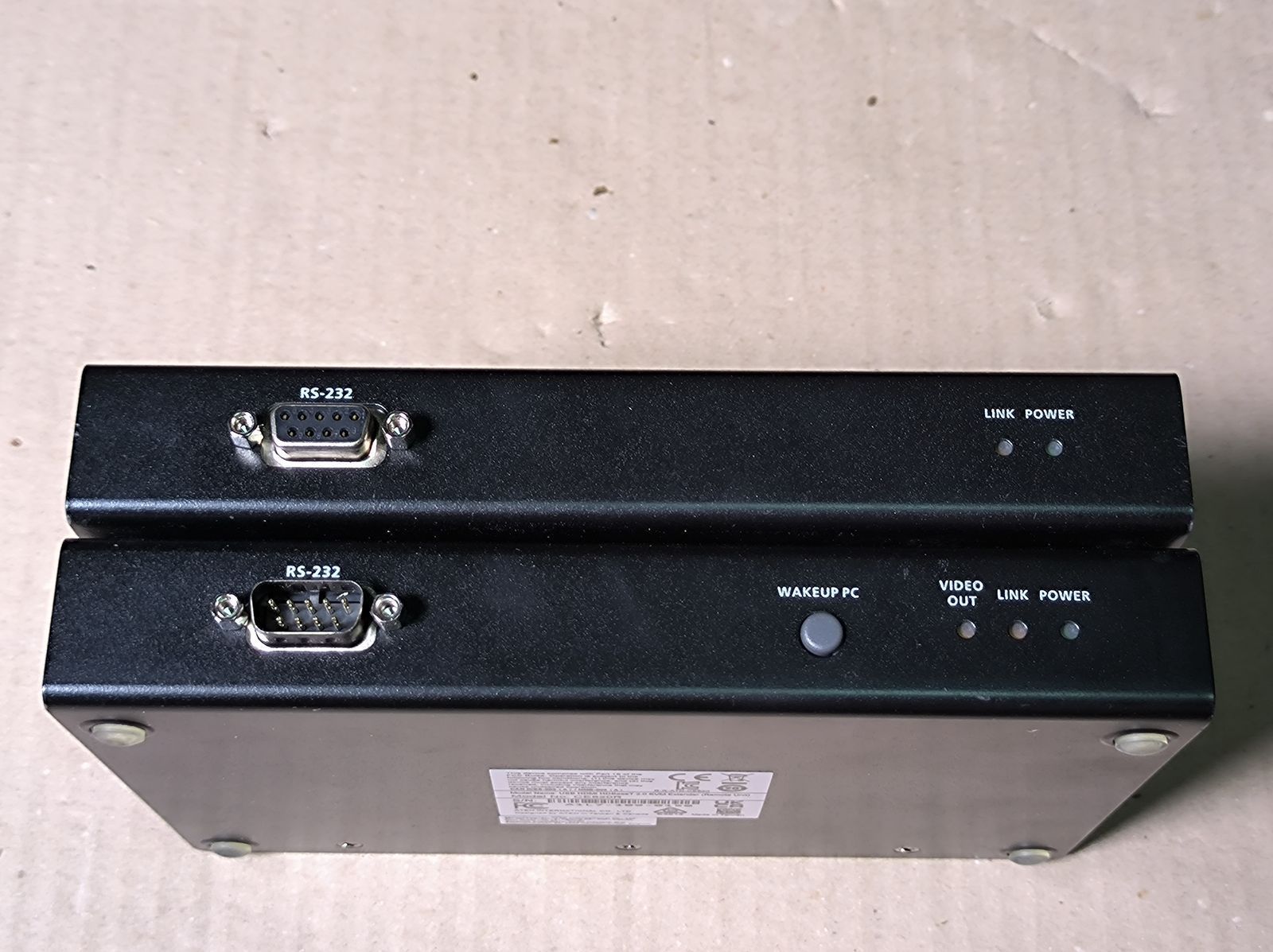 Удлинитель KVM ATEN CE820-AT-G, USB, HDMI, HDBaseT 2.0 (CE820L+CE820R) (б/у)