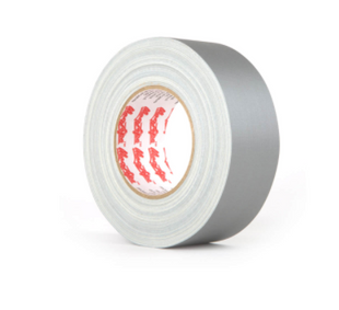 Матовая клейкая лента Le Mark MAGTAPE™ MATT Tape Cloth LM 500 25mm X 50m SILVER (CT50025S)