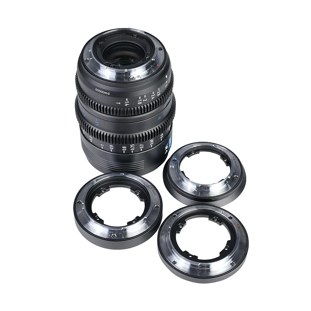 Объектив Sirui VP-1 Vision Prime 50mm T1.4 Full-Frame Cine Lens (встроенный E mount+ в комплекте адаптеры L, Z, RF mount) (Black)