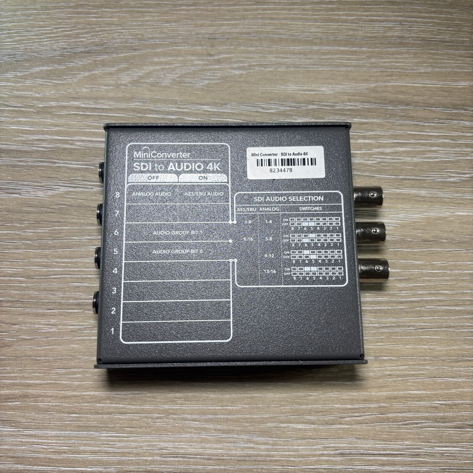 Конвертер Blackmagic Design Mini Converter SDI to Audio 4K (б/у)