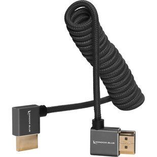 Кабель Kondor Blue  Right Angle Full HDMI для моніторів 30.5 &ndash; 61 см