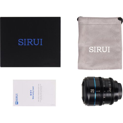 Об'єктив Sirui Night Walker 35мм T1.2 S35 Cine Lens (E-Mount, Black) (MS35E-B)