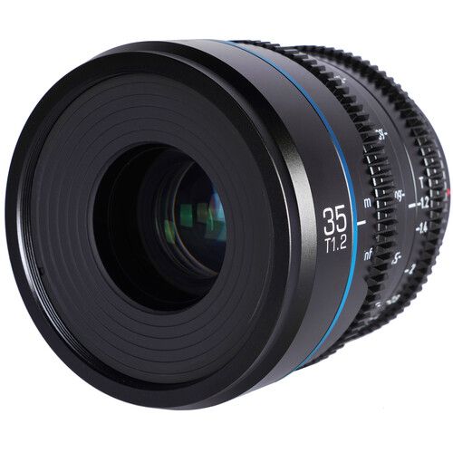 Об'єктив Sirui Night Walker 35мм T1.2 S35 Cine Lens (E-Mount, Black) (MS35E-B)