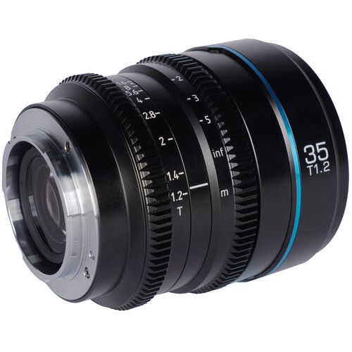 Об'єктив Sirui Night Walker 35мм T1.2 S35 Cine Lens (E-Mount, Black) (MS35E-B)