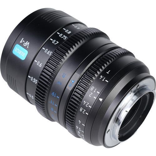 Объектив Sirui VP-1 Vision Prime 50mm T1.4 Full-Frame Cine Lens (встроенный E mount+ в комплекте адаптеры L, Z, RF mount) (Black)