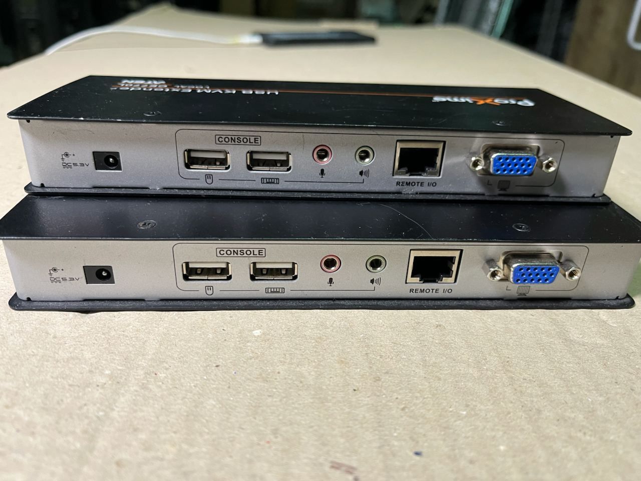 Подовжувач KVM ATEN CE770 (USB/VGA/аудіо, Deskew, Cat 5e, до 300 м) (вживаний)