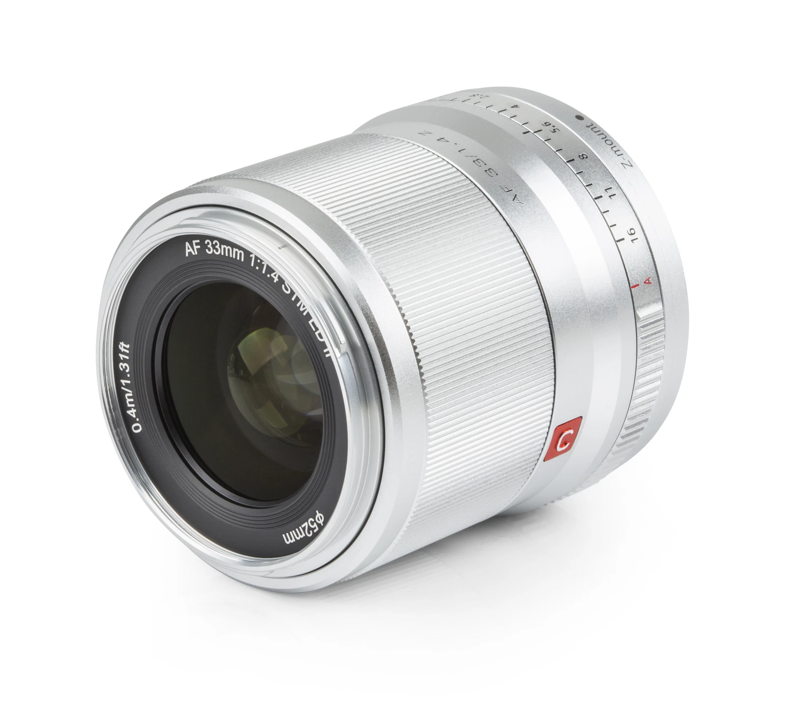 Объектив Viltrox AF 33mm f/1.4 Z mount (для Nikon) (Silver)