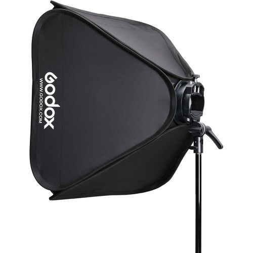 Софтбокс для вспышки Godox SGUV6060 (60х60 см), с кронштейном S2