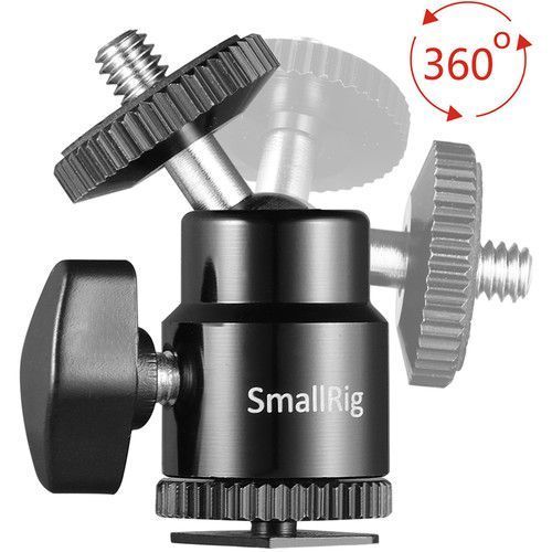 Аксессуар SmallRig 1/4" Camera Hot shoe Mount with Additional 1/4" Screw (2pcs Pack) 2059
