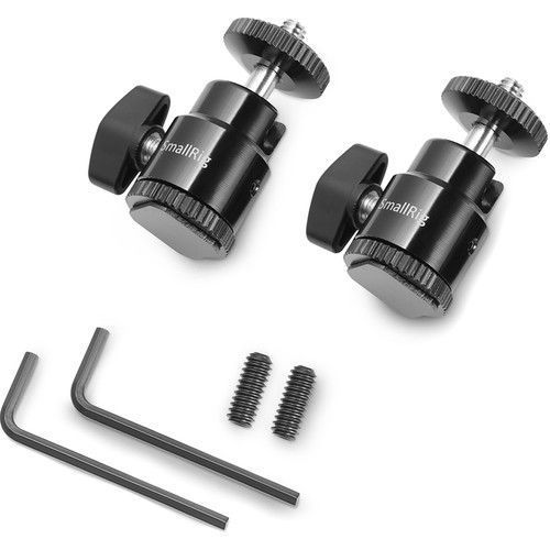 Аксессуар SmallRig 1/4" Camera Hot shoe Mount with Additional 1/4" Screw (2pcs Pack) 2059