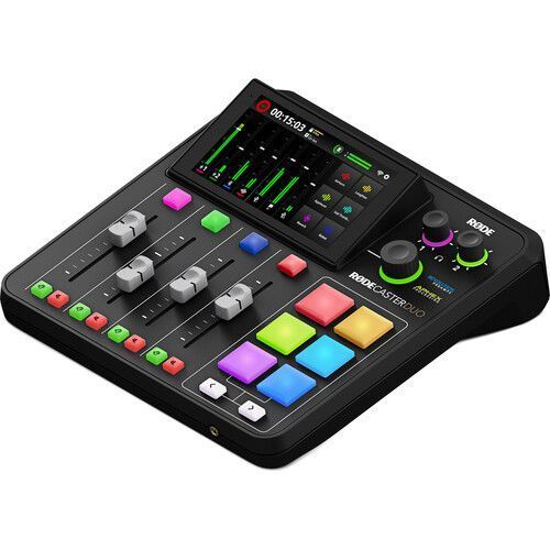 Консоль Rode RODECaster Duo Integrated Audio Production Studio, Black (RCDUO)
