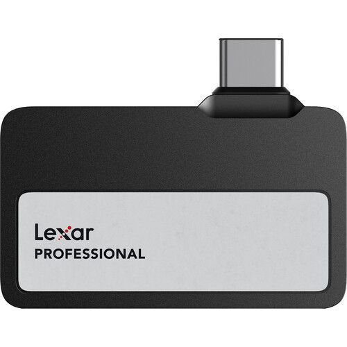 SSD накопичувач Lexar 1TB Professional Go USB 3.2 Gen 2 Portable SSD (Black)