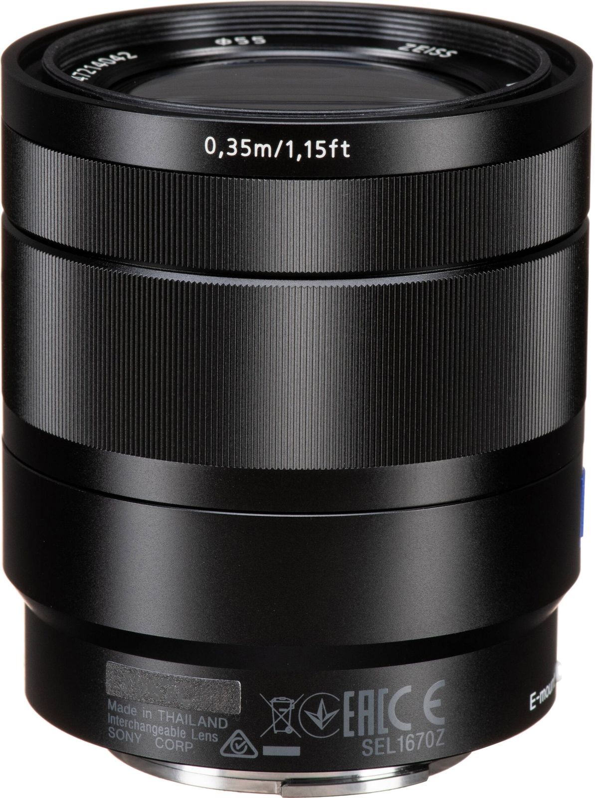 Об'єктив Sony E 16-70 mm f/4 ZA Vario-Tessar T* OSS (SEL1670Z.AE)