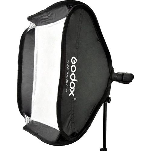 Софтбокс для спалаху Godox SFUV5050 (50х50см) з кронштейном S2