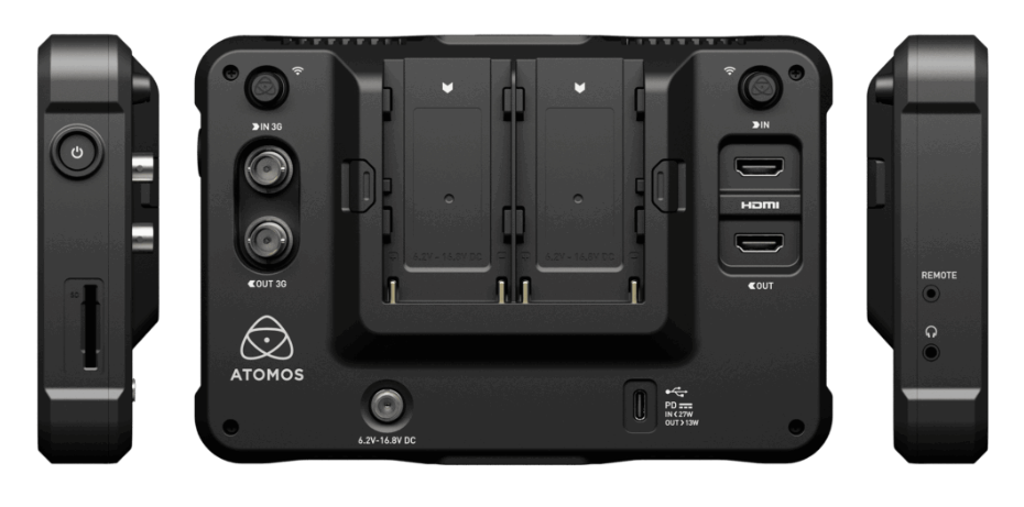 Atomos Shinobi 7 RX HDMI/SDI HDR монітор з бездротовим приймачем (ATOMSHBRX1)