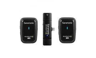 Беспроводная микрофонная система Saramonic Blink500 ProX Q4 (на 2 персоны) (Lightning)