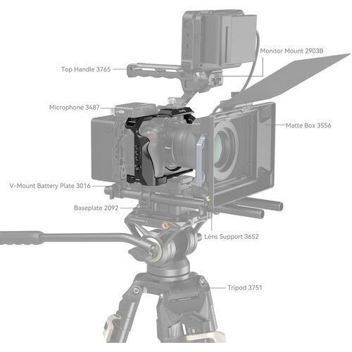 Клетка SmallRig 2926B для Nikon Z5/Z6/Z7/Z6II/Z7II