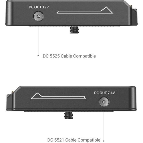 Пластина адаптера акумулятора SmallRig NP-F із зарядними кабелями для камер BMPCC 4K і 6K 3093