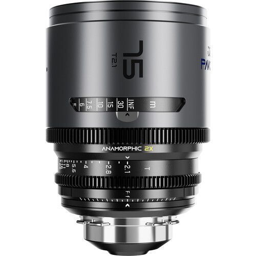 DZOFILM PAVO 2x анаморфный набор объективов 28/40/75mm T2.1 (синее покрытие, PL/EF байонет, футы)
