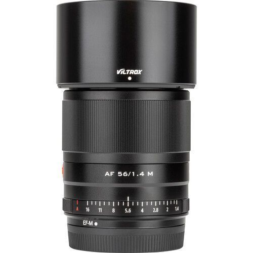 Объектив Viltrox AF 56mm f/1.4 APS-C (для Canon M-Mount) (Black)