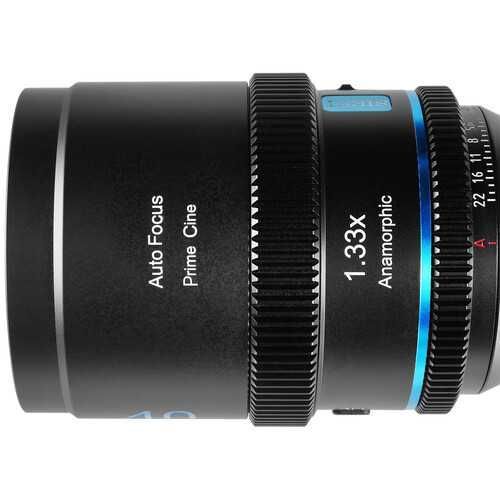 Объектив Sirui 40mm T1.8 1.33x S35 AF Anamorphic Lens E mount (для