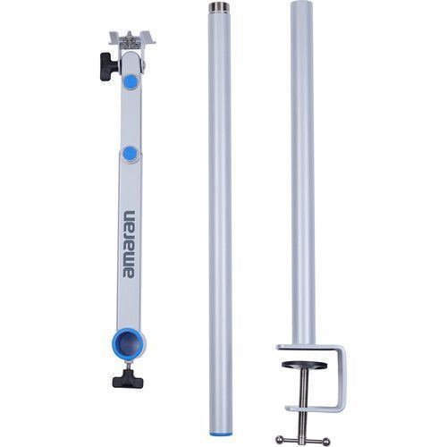 Кріплення Aputure Amaran Desk Clamp Stand для Verge / Verge Max (Silver)