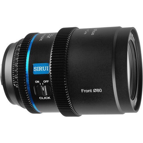 Объектив Sirui 40mm T1.8 1.33x S35 AF Anamorphic Lens E mount (для Sony) (Blue Flares)