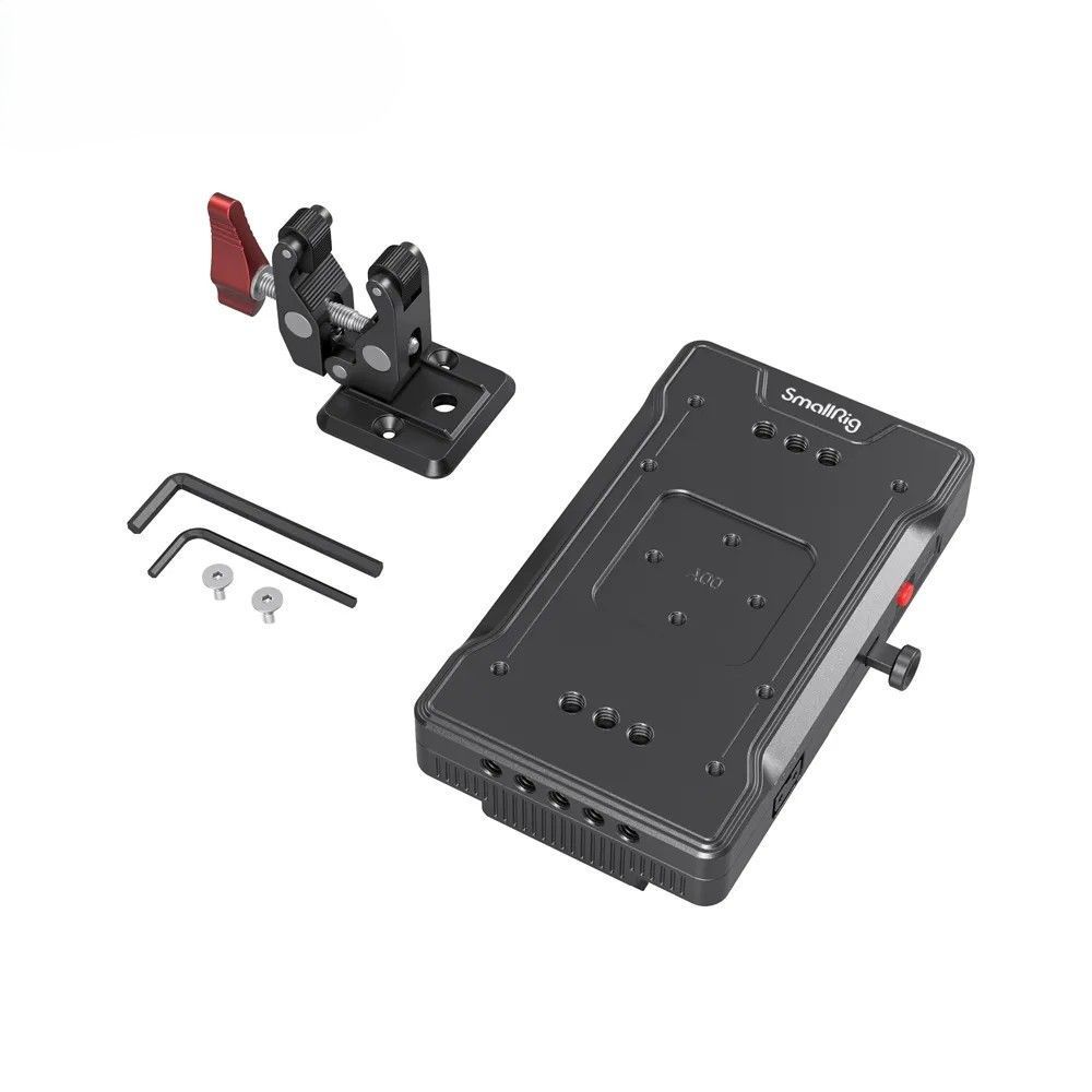 Акумуляторна площадка SmallRig V Mount Battery Adapter Plate with Crab-Shaped Clamp (3202)