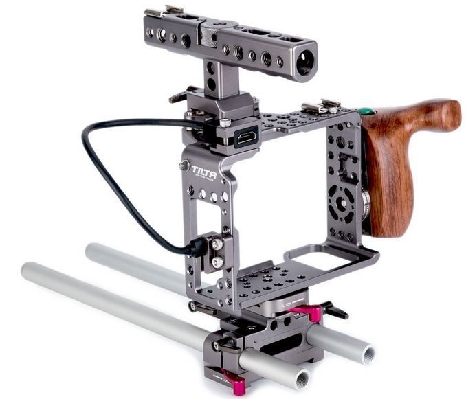 Клітка з боковою ручкою Tilta ES-T17-A Kit для камери Sony A7, A7II, A7S, A7SII, A7R, A7RII (ES-T17-A)