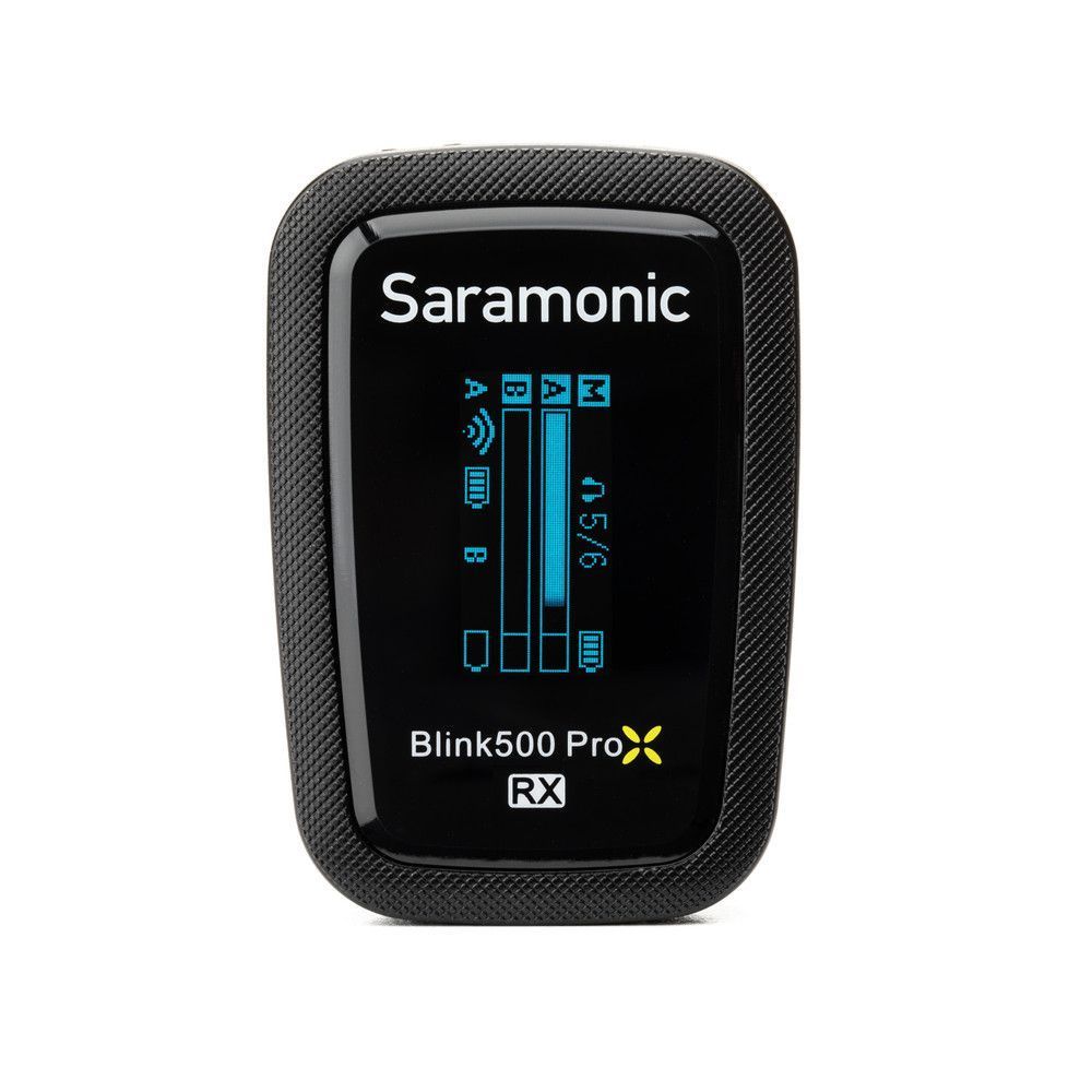 Бездротова мікрофонна система Saramonic Blink 500 ProX B1 з петличним мікрофоном для однієї особи(2,4 ГГц)