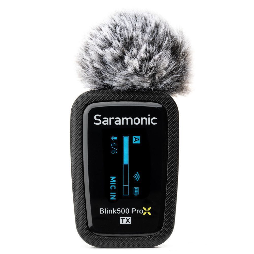 Бездротова мікрофонна система Saramonic Blink 500 ProX B1 з петличним мікрофоном для однієї особи(2,4 ГГц)