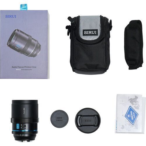 Об'єктив Sirui 40mm T1.8 1.33x S35 AF Anamorphic Lens Х mount (для FUJIFILM) (Blue Flares)
