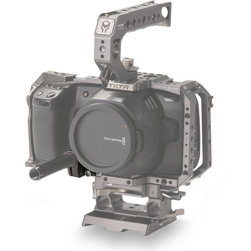 Затискач для направляючої рейки Tilta на клітку для BMPCC 4K (TA-BSRA-15-G) (Gray)